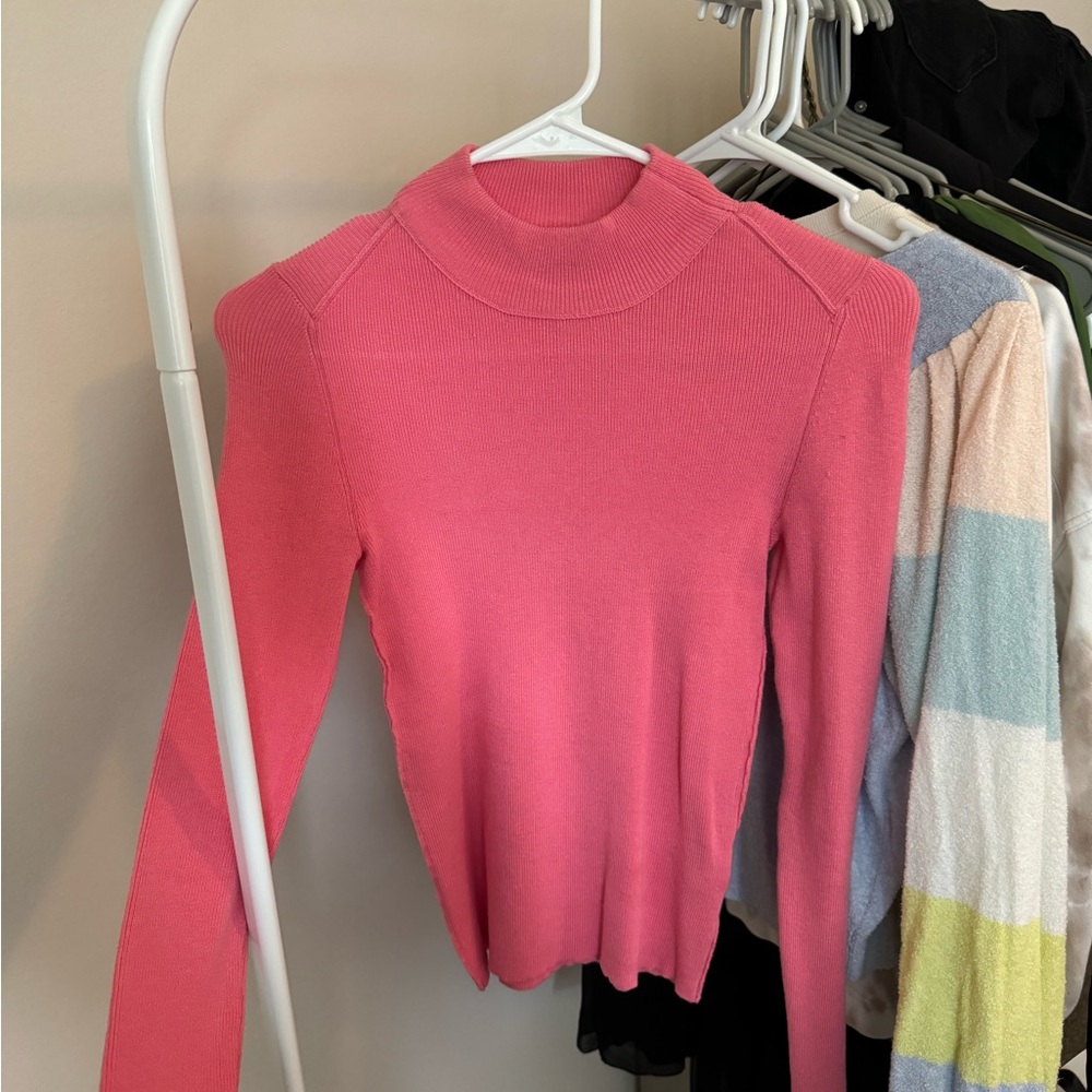 BDG Hot Pink Turtleneck